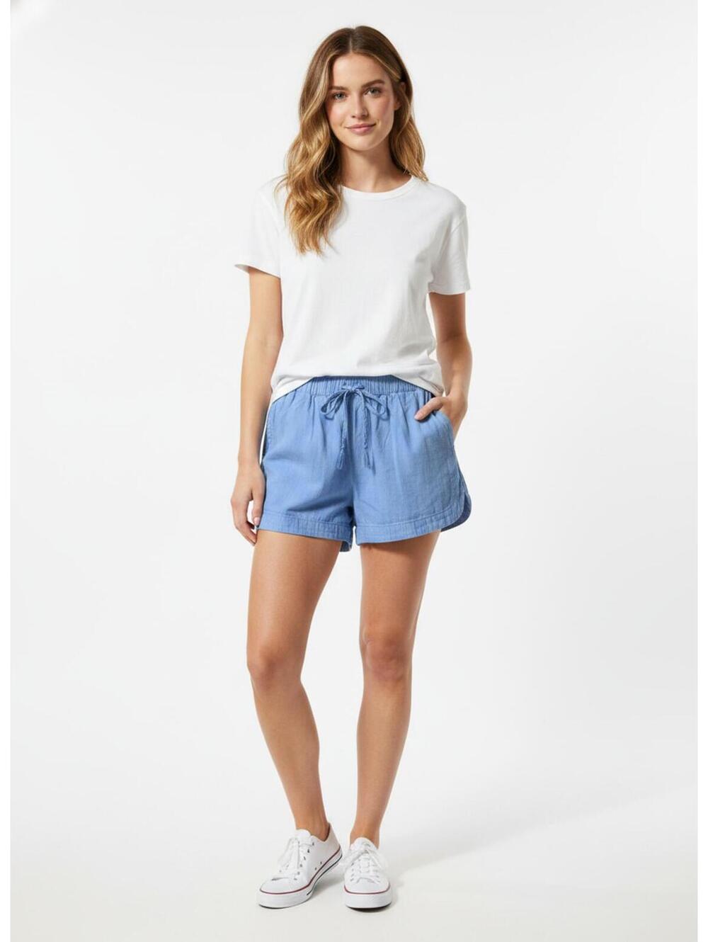 Vineyard vines Light Blue Casual Drawstring Shorts L